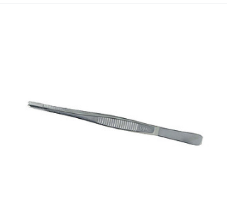金鐘醫用鑷 j42025（14cm橫齒，敷料 ）