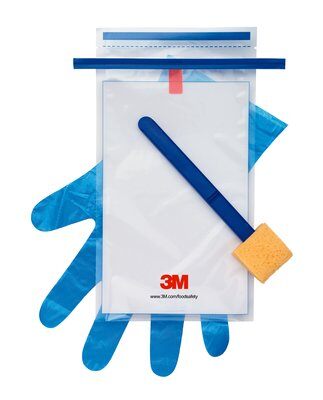 3m? ssl10nb2g海綿涂抹棒，含10毫升中和緩沖液和手套 ，100套/箱
